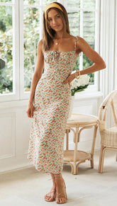 Mini-robe fleurie Table For Two